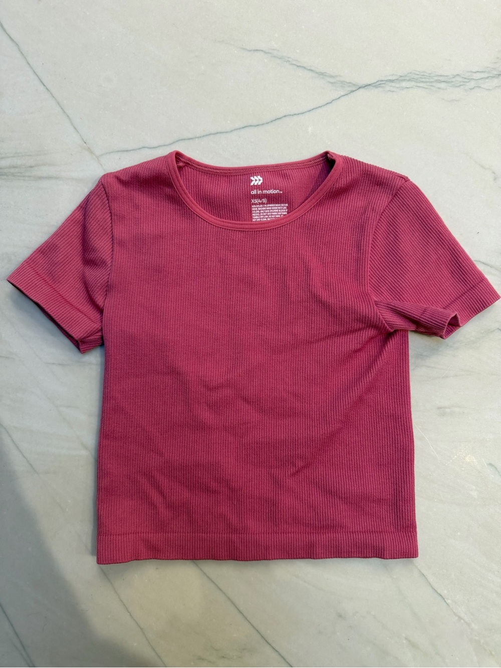 All in motion kids ribbed t-shirt